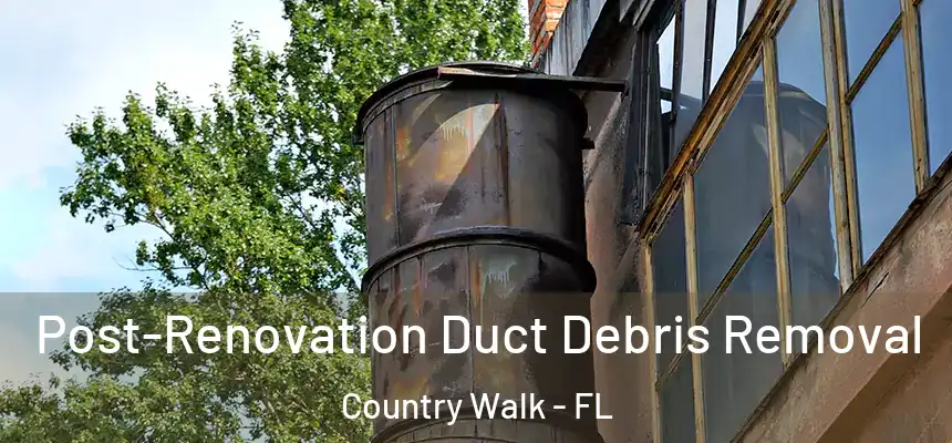  Post-Renovation Duct Debris Removal Country Walk - FL